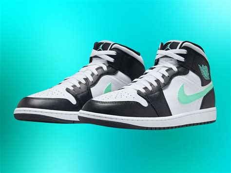 jordan 1 mid green glow price